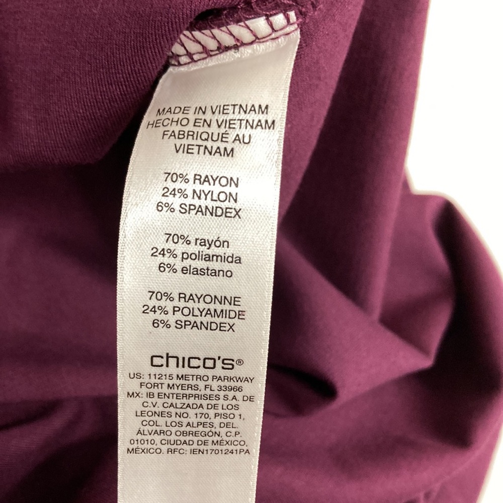 Chico’s Dress Size 1 ( Small 8-10 ) - Picture 4 of 5